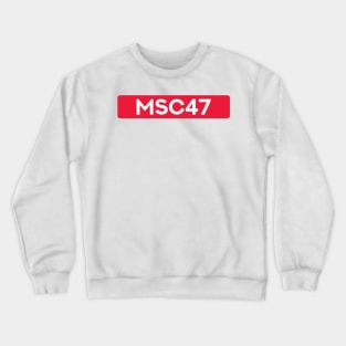 Mick Schumacher 47 - Driver Tag #3 Crewneck Sweatshirt